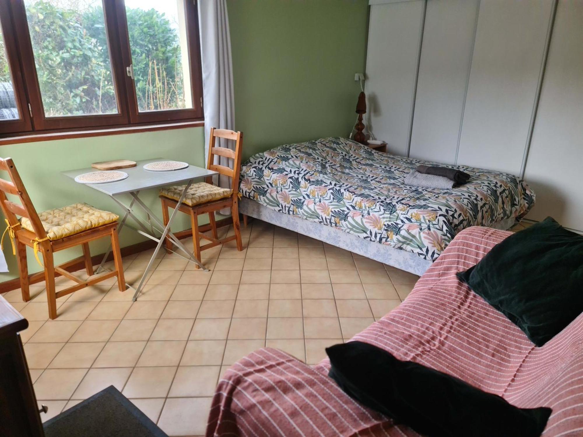 Chambre A La Ferme, Les Vergers Du Muscardin Breel Exteriér fotografie