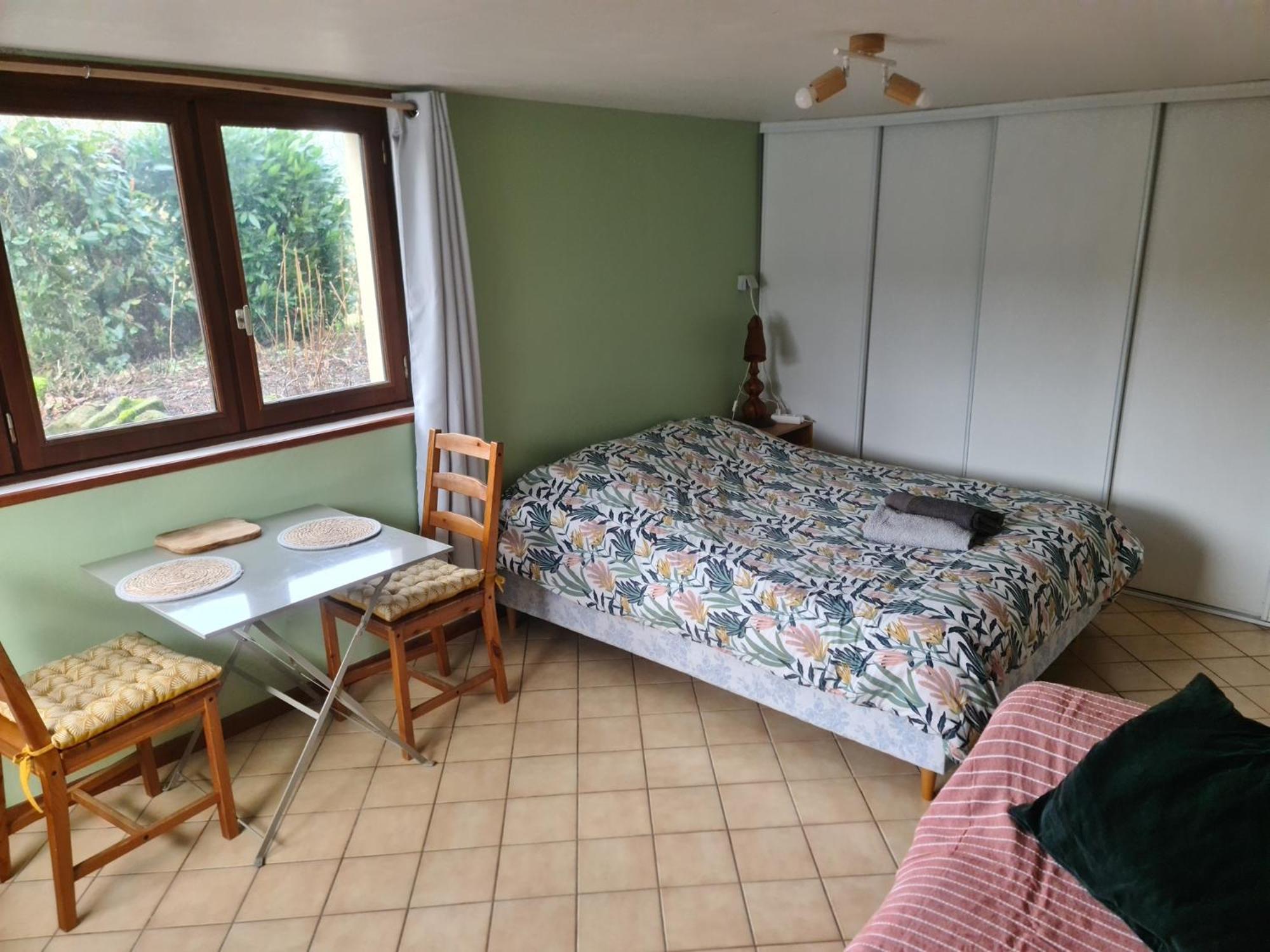Chambre A La Ferme, Les Vergers Du Muscardin Breel Exteriér fotografie